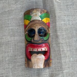 Tiki Decor / Wooden Mask